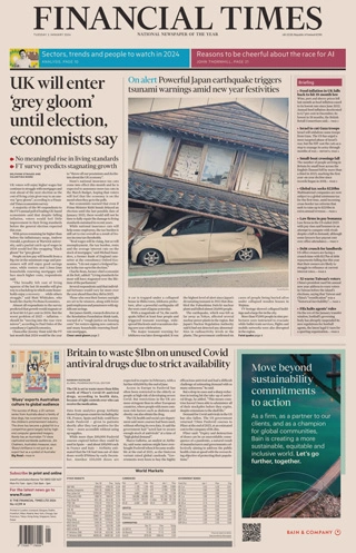 Financial Times UK - 2 January 2024