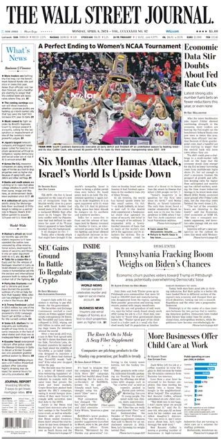 The Wall Street Journal - 8 April 2024