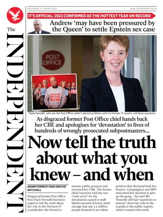 The Independent - 10 January 2024