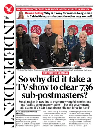 The Independent - 11 January 2024