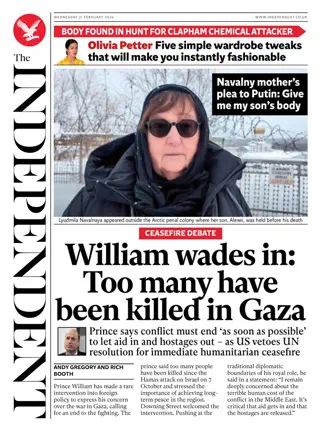 The Independent - 21 February 2024