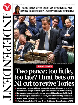 The Independent - 7 March 2024