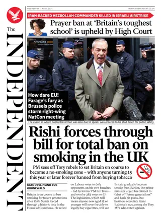 The Independent - 17 April 2024