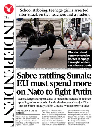 The Independent - 25 April 2024