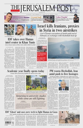 The Jerusalem Post - 31 December 2023
