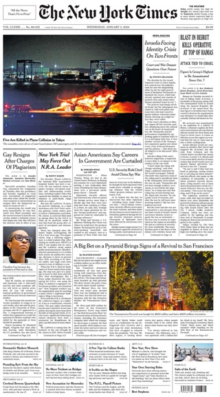 The New York Times - January 3, 2024