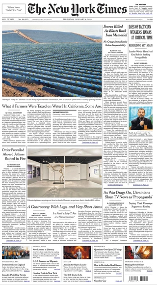 The New York Times - 4 January 2024