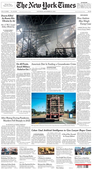 The New York Times - 30 December 2023