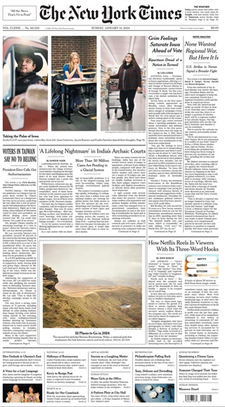 The New York Times - January 14, 2024