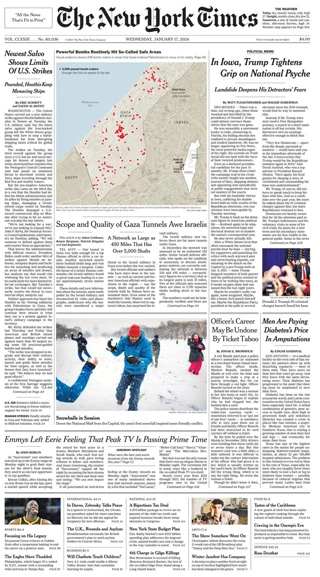 The New York Times - 17 January 2024