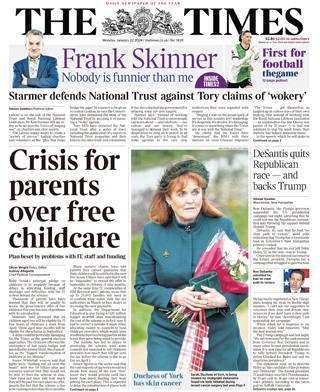 The Times - 22 January 2024