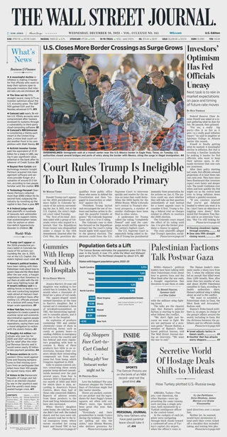 The Wall Street Journal - December 20, 2023