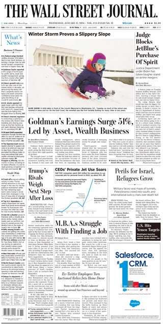 The Wall Street Journal - 17 January 2024