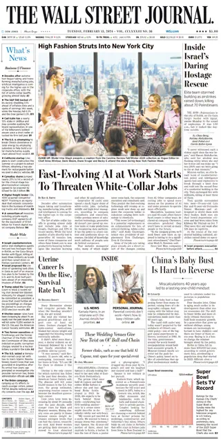 The Wall Street Journal - 13 February 2024