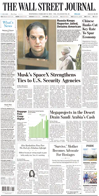 The Wall Street Journal - 21 February 2024