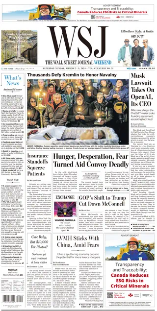The Wall Street Journal - March 2, 2024