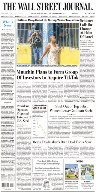 The Wall Street Journal - 15 March 2024