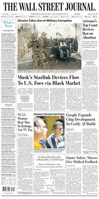 The Wall Street Journal - April 10, 2024