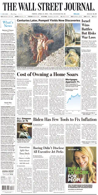 The Wall Street Journal - April 12, 2024