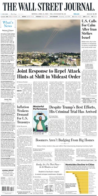 The Wall Street Journal - 15 April 2024