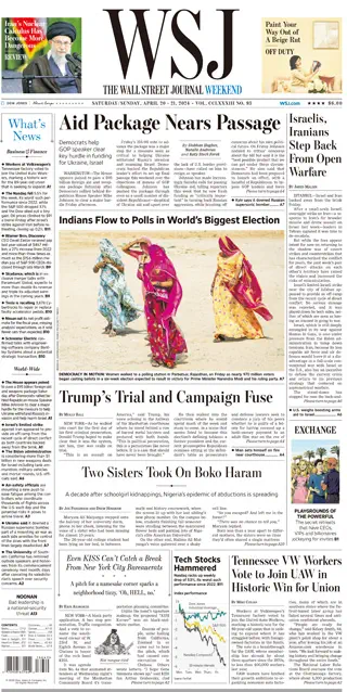 The Wall Street Journal - 20 April 2024