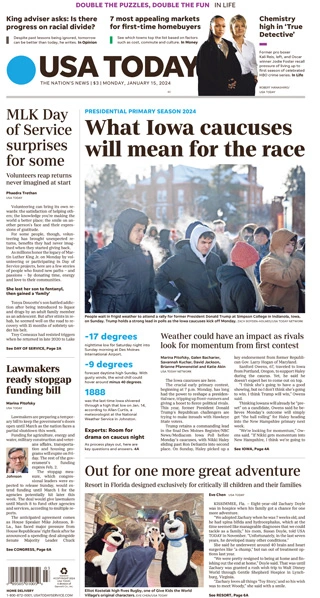 USA Today - January 15, 2024